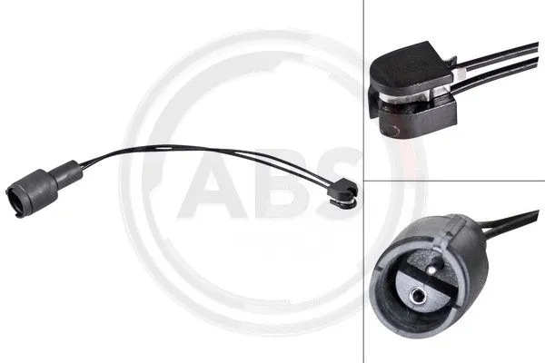 Warning Contact, brake pad wear (39506)