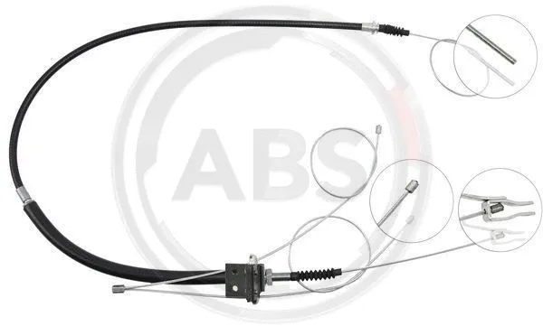 Cable Pull, parking brake (K11996)
