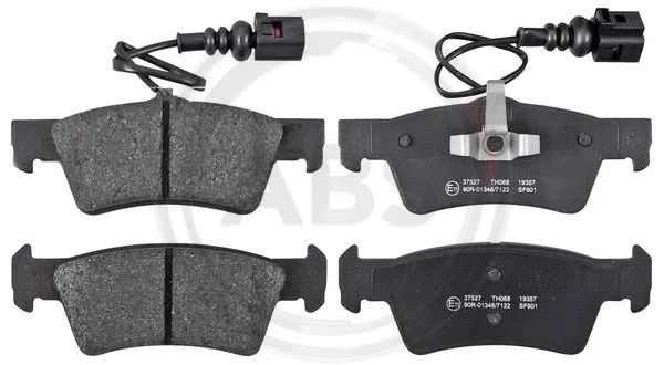 Brake Pad Set, disc brake (37527)