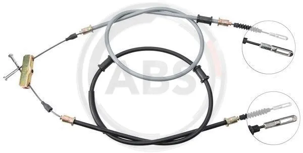 Cable Pull, parking brake (K11305)