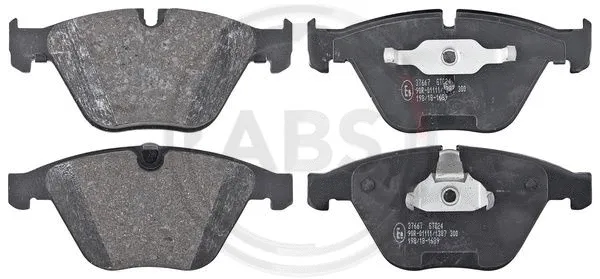 Brake Pad Set, disc brake (37667)