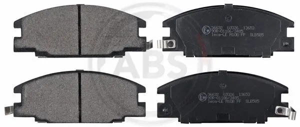 Brake Pad Set, disc brake (36632)
