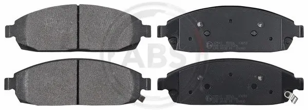 Brake Pad Set, disc brake (37517)