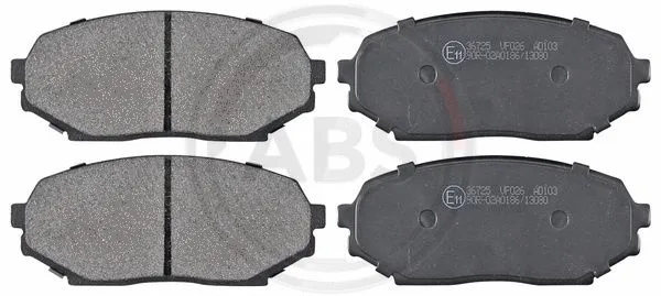 Brake Pad Set, disc brake (36725)