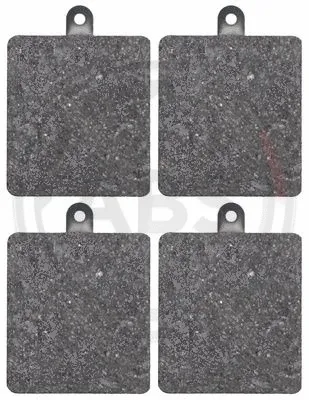 Brake Pad Set, disc brake (35162)