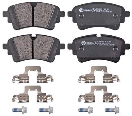 Brake Pad Set, disc brake (P85186)