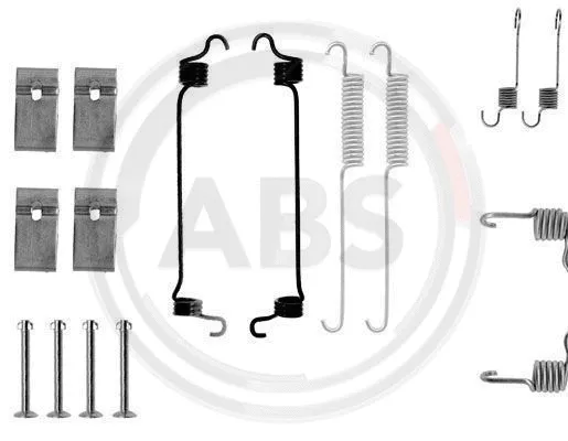 Accessory Kit, brake shoes (0677Q)