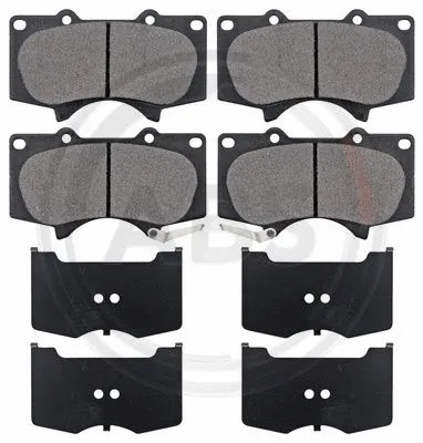 Brake Pad Set, disc brake (37420)