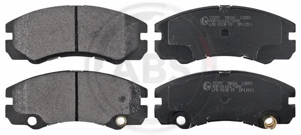 Brake Pad Set, disc brake (37257)