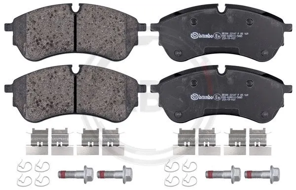 Brake Pad Set, disc brake (P85169)
