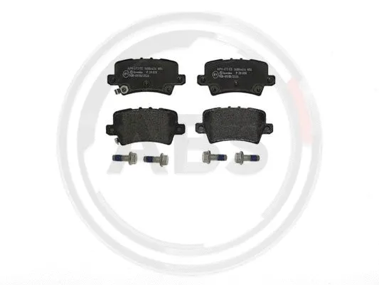 Brake Pad Set, disc brake (P28038)