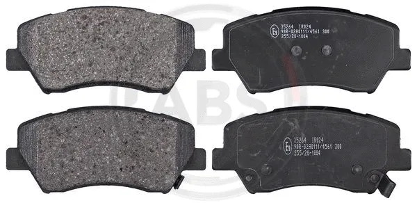 Brake Pad Set, disc brake (35264)