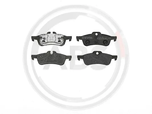 Brake Pad Set, disc brake (P06032)