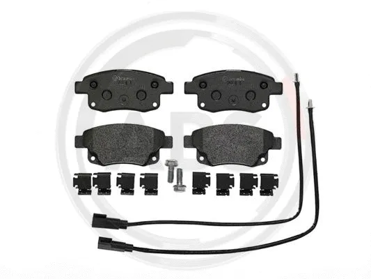 Brake Pad Set, disc brake (P24066)