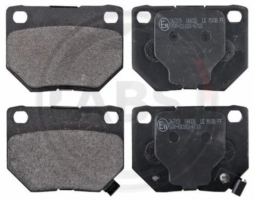 Brake Pad Set, disc brake (36719)