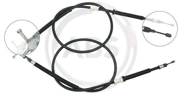 Cable Pull, parking brake (K17282)