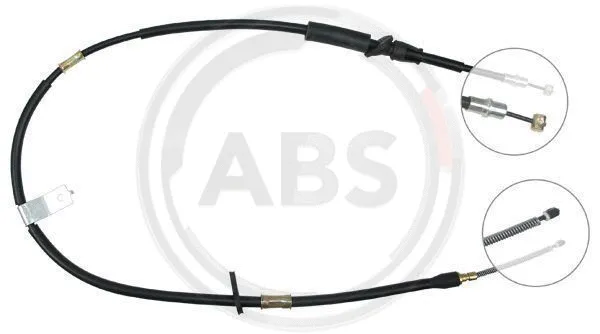 Cable Pull, parking brake (K14037)