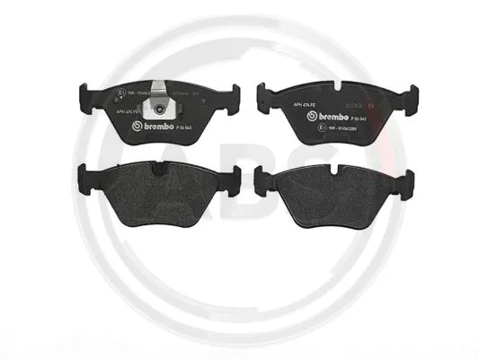 Brake Pad Set, disc brake (P06043)
