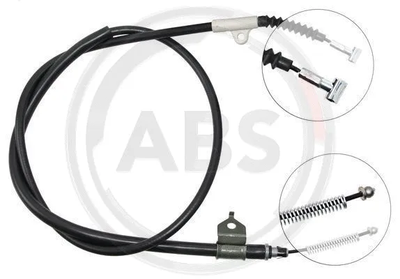 Cable Pull, parking brake (K11828)