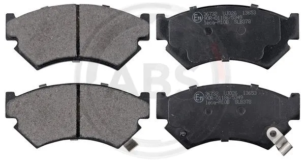 Brake Pad Set, disc brake (36732)