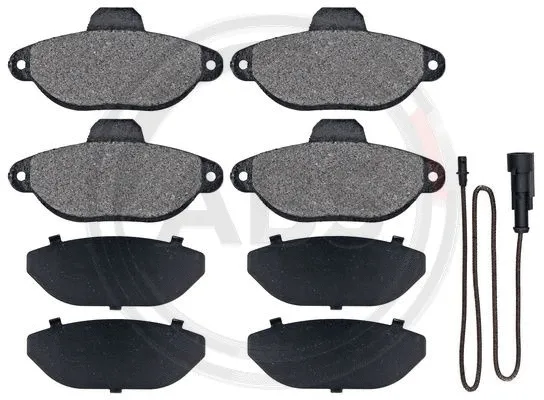 Brake Pad Set, disc brake (37896)