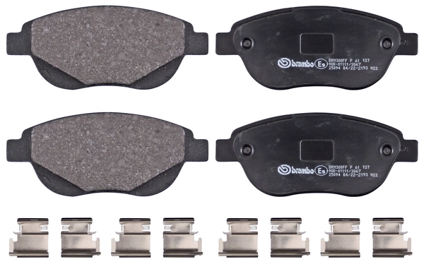 Brake Pad Set, disc brake (P61137)