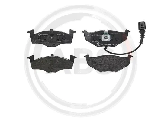Brake Pad Set, disc brake (P85071)