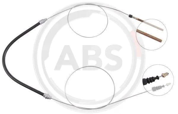 Cable Pull, parking brake (K10118)