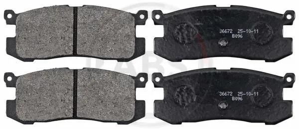 Brake Pad Set, disc brake (36672)