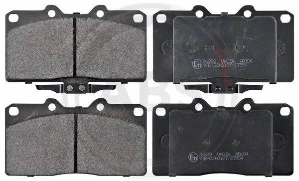 Brake Pad Set, disc brake (36839)