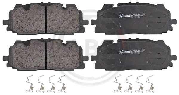 Brake Pad Set, disc brake (P85165)