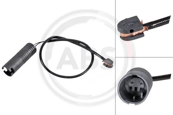 Warning Contact, brake pad wear (39547)