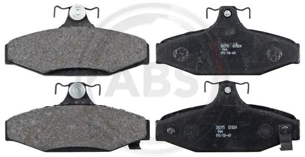Brake Pad Set, disc brake (38295)
