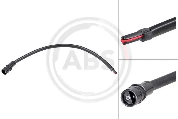Warning Contact, brake pad wear (39656)