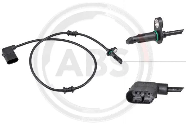 Sensor, wheel speed (31855)