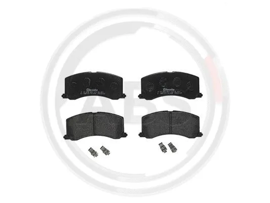 Brake Pad Set, disc brake (P79010)