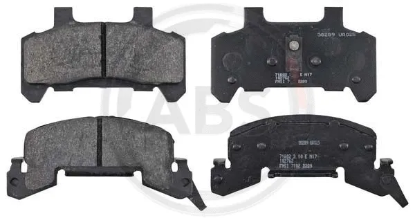 Brake Pad Set, disc brake (38289)