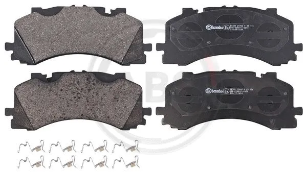 Brake Pad Set, disc brake (P85170)