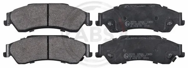 Brake Pad Set, disc brake (38729)