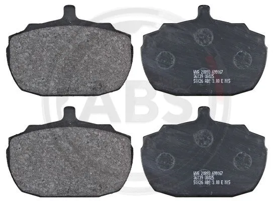 Brake Pad Set, disc brake (36139)