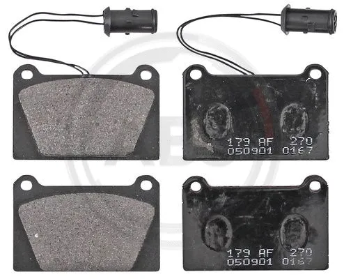 Brake Pad Set, disc brake (36449)