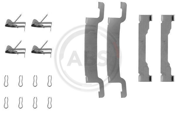 Accessory Kit, disc brake pad (1192Q)