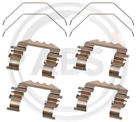 Accessory Kit, disc brake pad (1918Q)