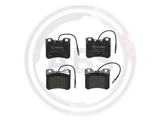 Brake Pad Set, disc brake (P61034)