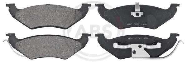 Brake Pad Set, disc brake (38715)