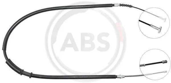 Cable Pull, parking brake (K13618)