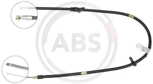 Cable Pull, parking brake (K19058)