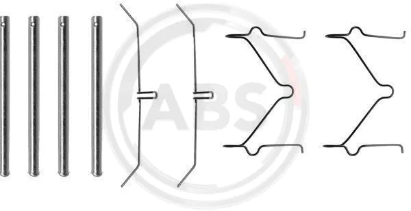 Accessory Kit, disc brake pad (1050Q)