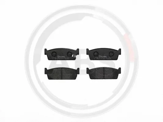 Brake Pad Set, disc brake (P56053)
