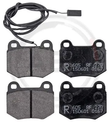 Brake Pad Set, disc brake (36822)